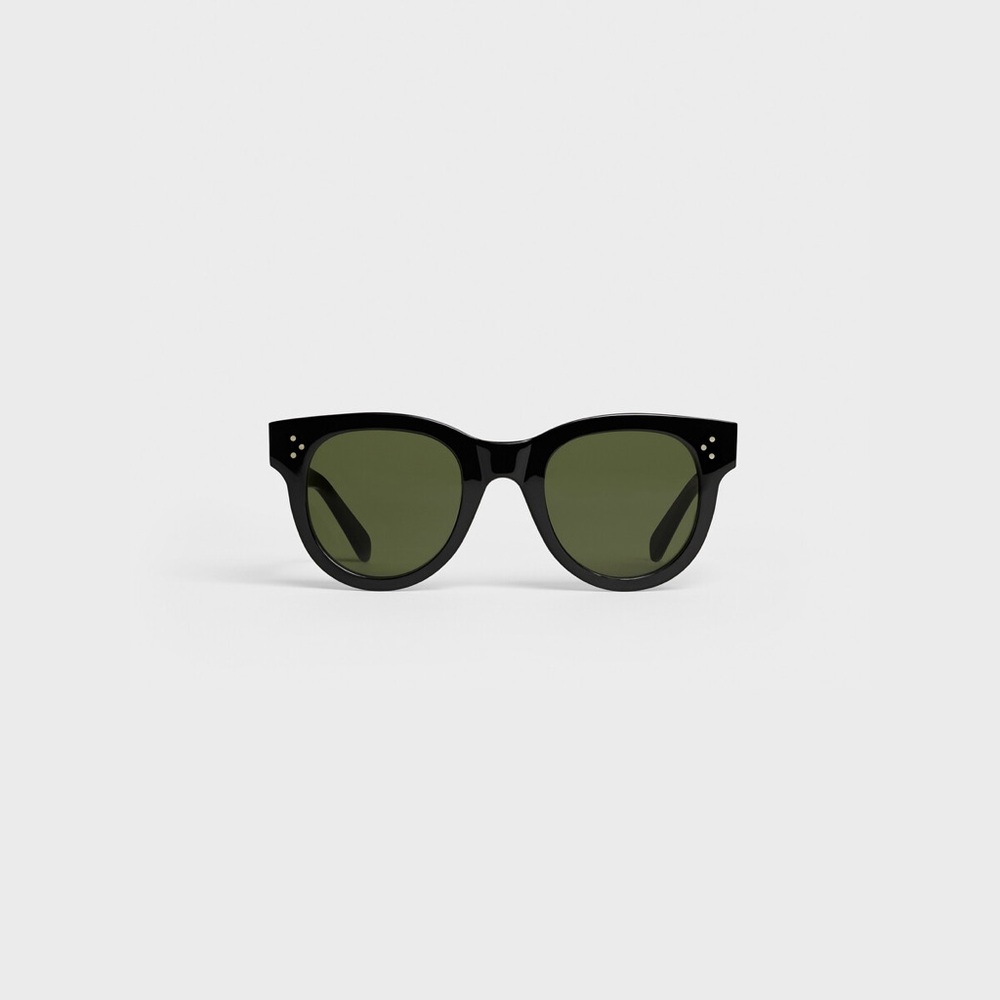 CELINE Mineral 48mm Black Cat Eye Sunglasses
